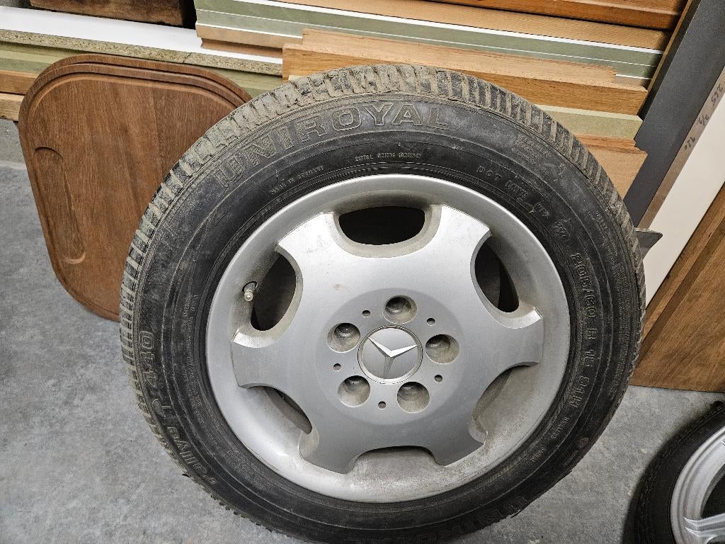 Alu velg Mercedes, Auto-onderdelen, Ophalen, Gebruikt, 15 inch, Banden en Velgen