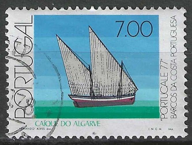 Portugal 1977 - Yvert 1361 - L'Algarve - 3e (ST), Envoi, Portugal, Affranchi