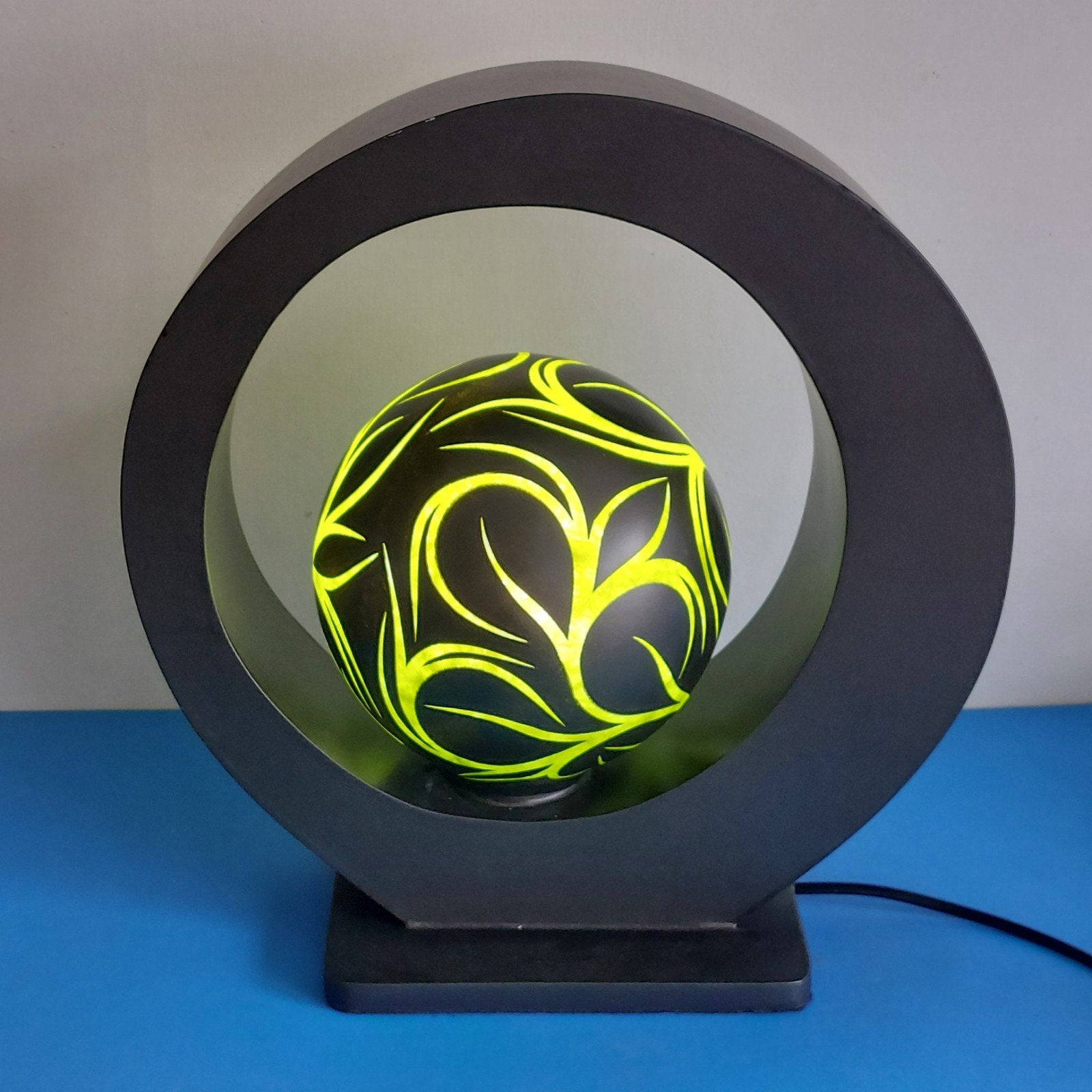 Lampe d'ambiance design, Maison & Meubles, Lampe d'ambiance, Vert, Enlèvement ou Envoi, Comme neuf