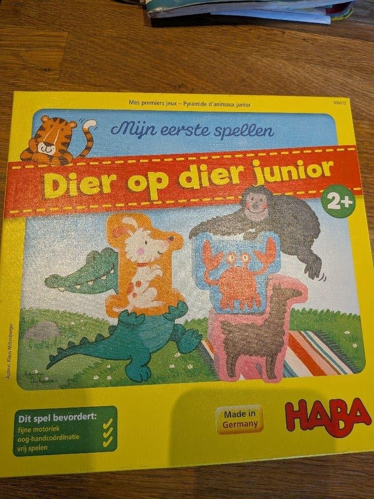Haba spel dier op dier, Ophalen, Zo goed als nieuw