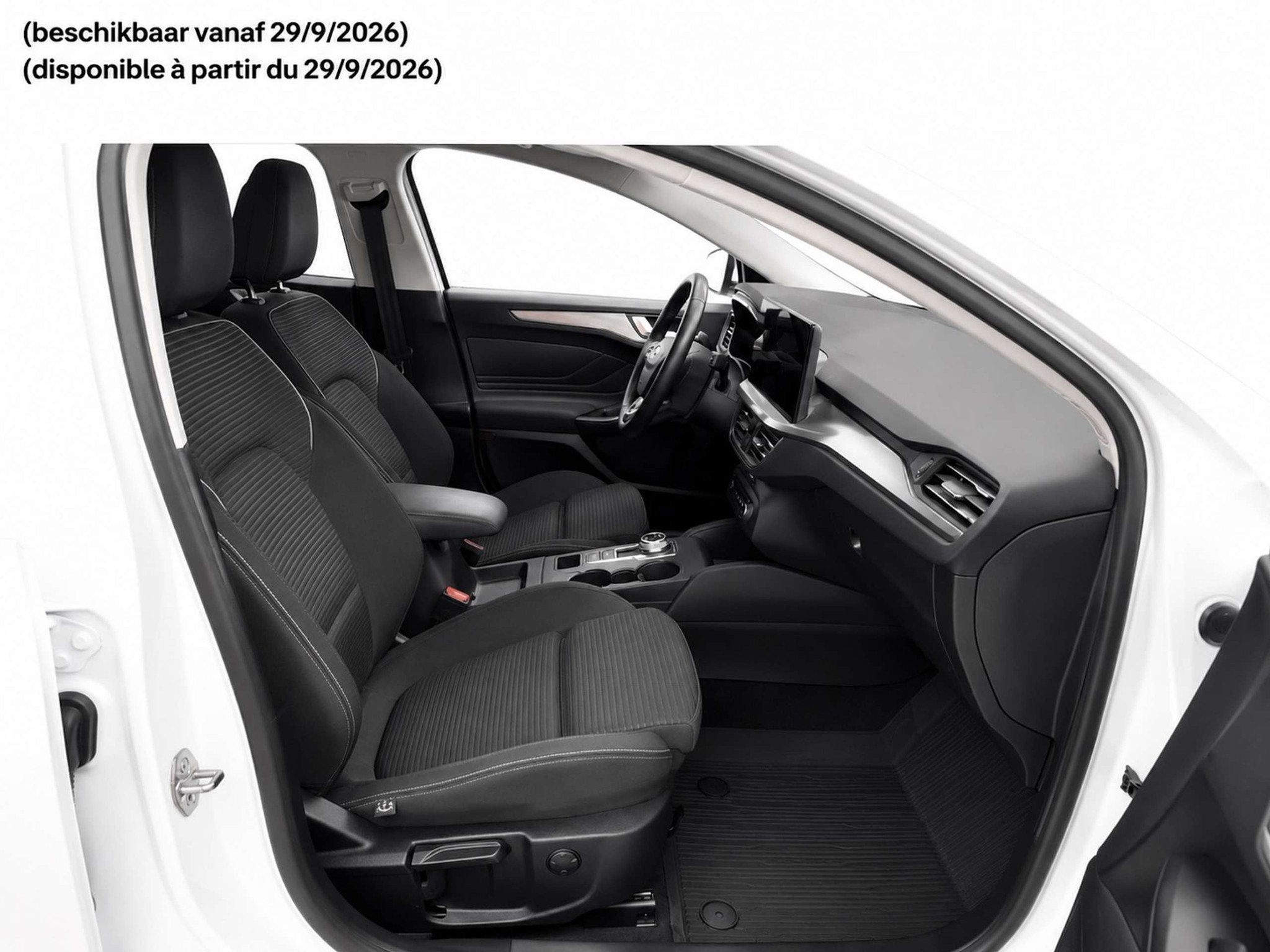 Ford Focus 1.5d Automaat Garantie EURO 6d, Auto's, Ford, Stof, 4 cilinders, Wit, Bedrijf