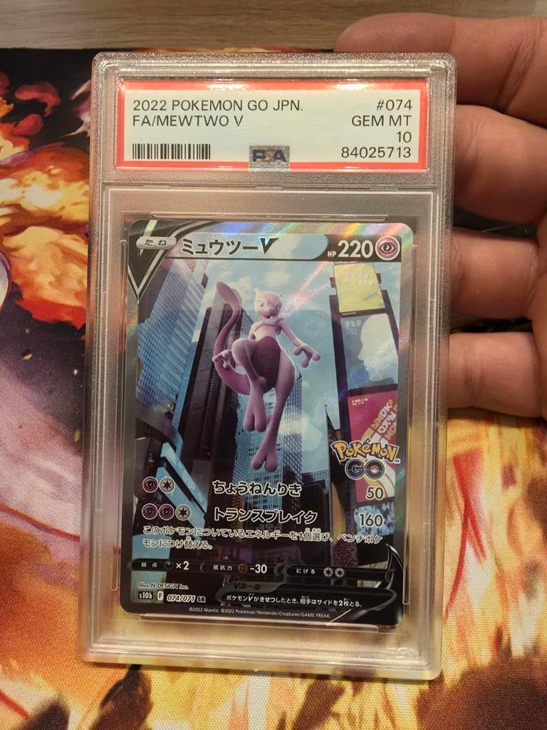 Mewtwo V   Psa10 !!!, Hobby en Vrije tijd, Verzamelkaartspellen | Pokémon, Ophalen of Verzenden