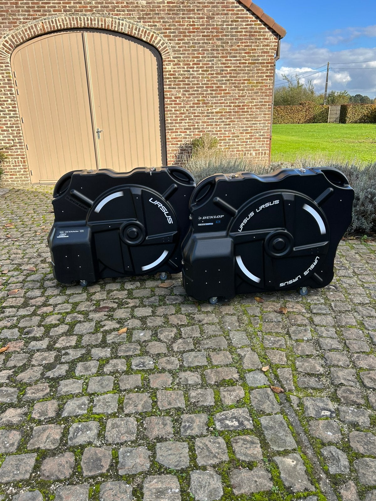 Te huur/ for rent fietskoffer hardcase bike box by alan, Ophalen, Zo goed als nieuw