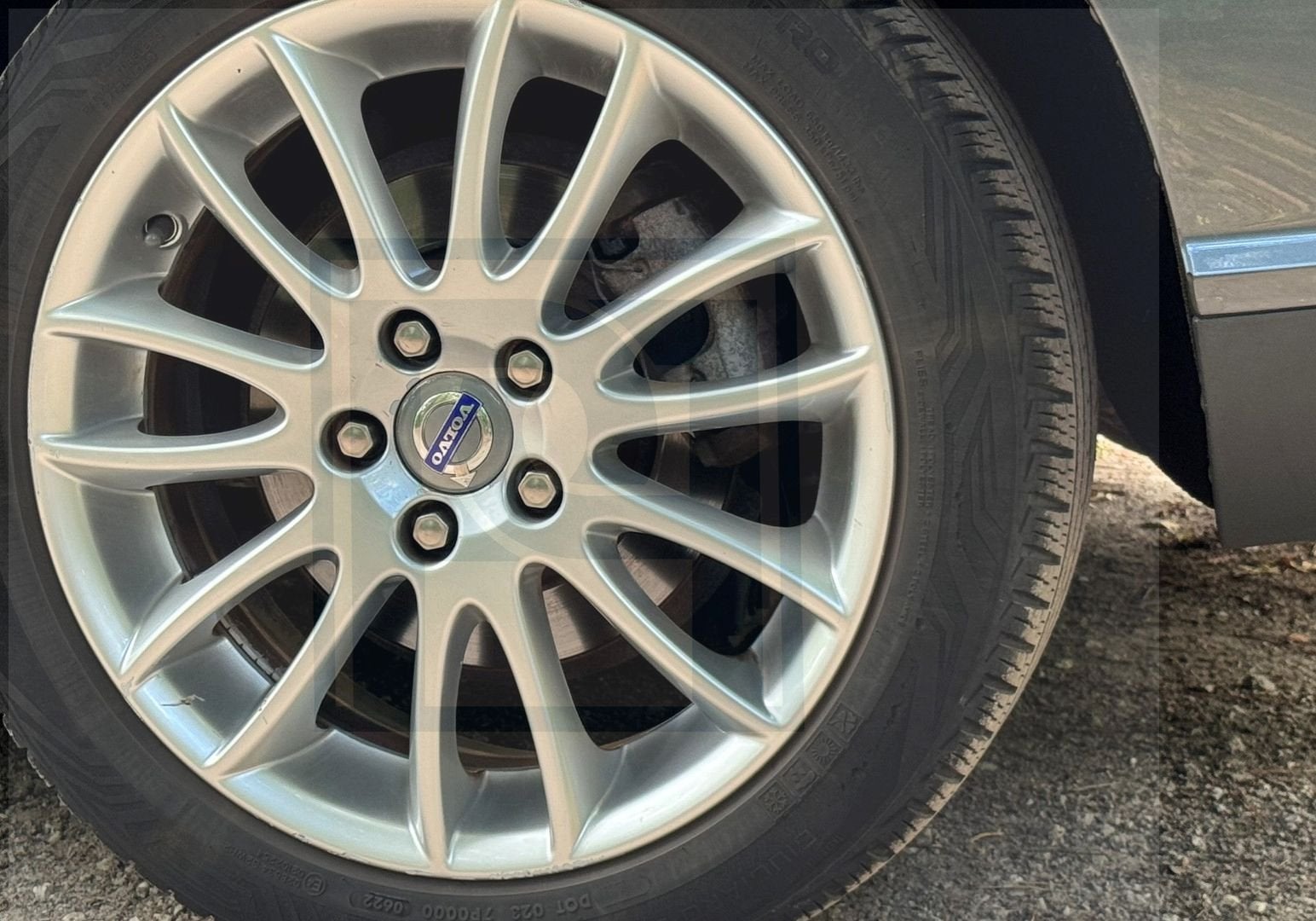 Volvo Dop wielmoer kap chrome V50 S40 C70 C30 Volvo onderdee, Auto-onderdelen, Ophalen of Verzenden, Nieuw