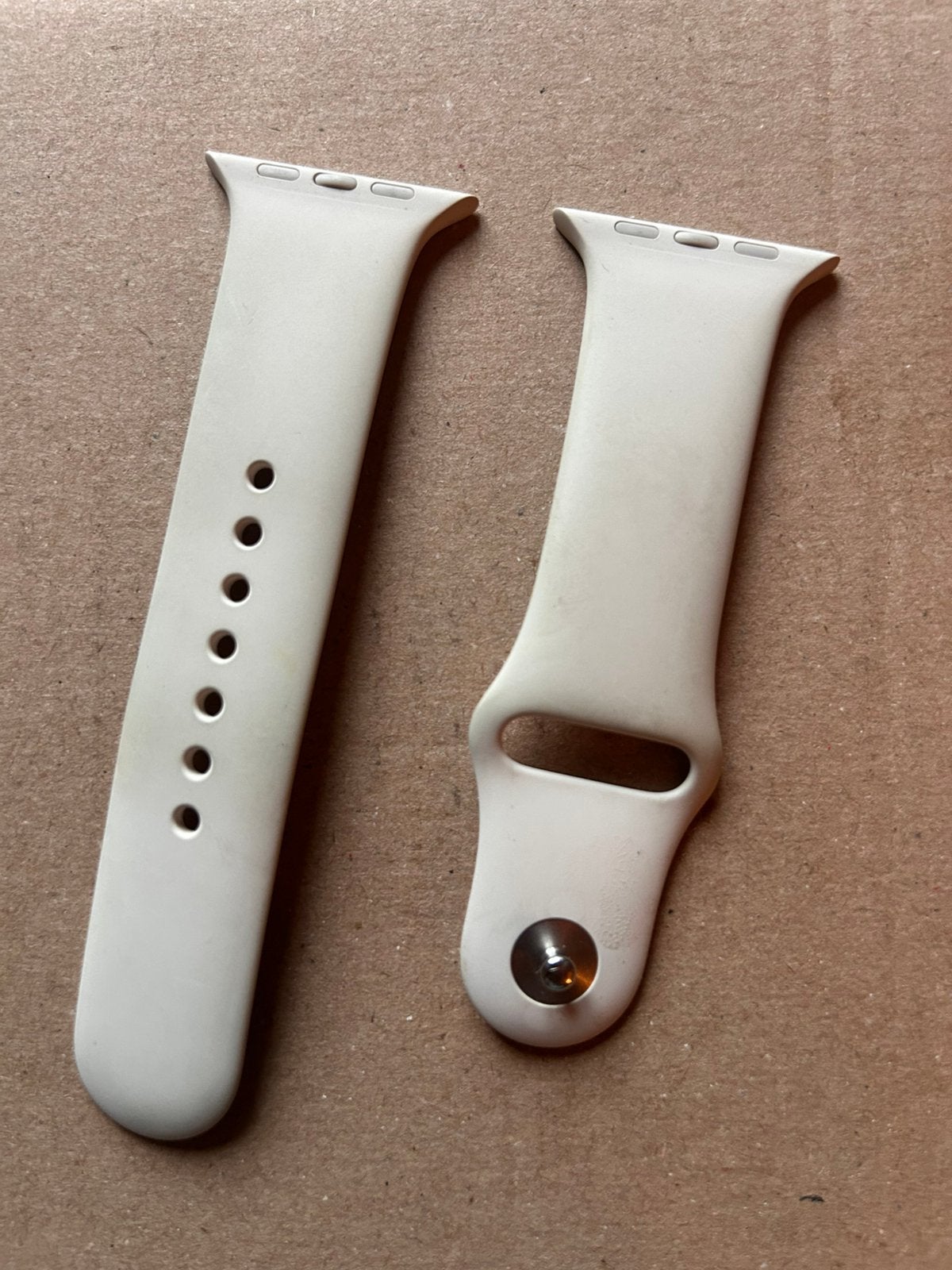 Apple watch bandje sportbandje 44 mm wit nieuw, Enlèvement ou Envoi, Comme neuf, Blanc