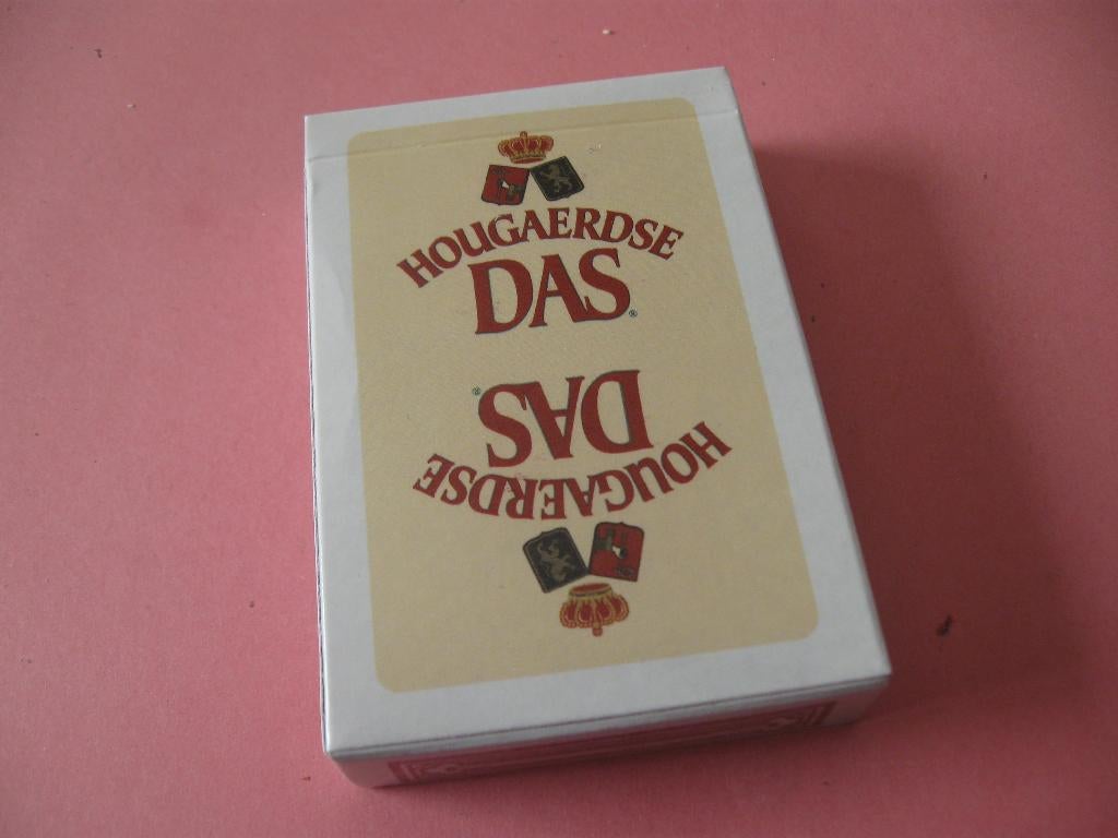 Kaartspel - speelkaarten Bieren Hougaerdse Das, Ophalen of Verzenden, Zo goed als nieuw, Speelkaart(en)