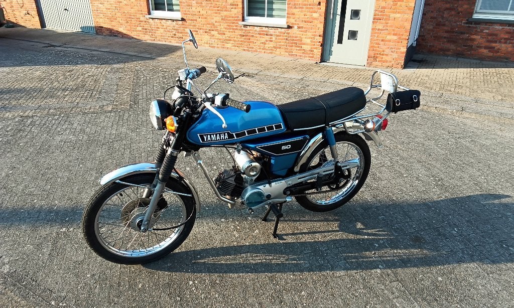 Yahama 3 F5  fs1 DXM, Fietsen en Brommers, Brommers | Oldtimers, Ophalen, Yamaha, Klasse B (45 km/u), 4 versnellingen