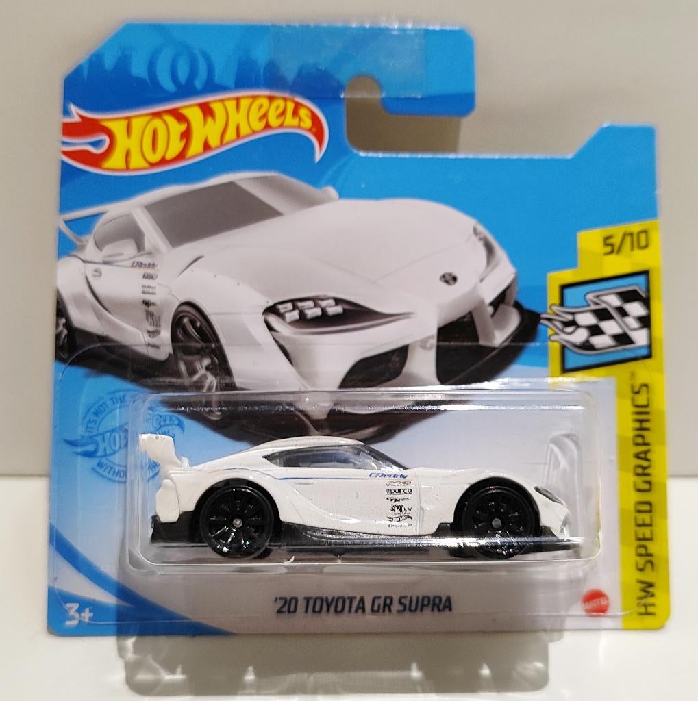 Hot Wheels '20 Toyota GR Supra Wit (2021), Enlèvement ou Envoi