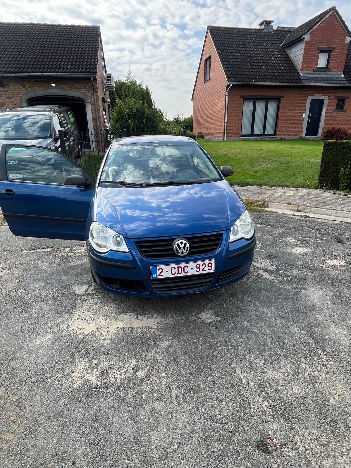 POLO 2005  1200CC 40KW 173833KM PHARE AUTOMATIQUE SIÈGE GTI, Auto's, Voorwielaandrijving, Stof, 4 cilinders, Blauw