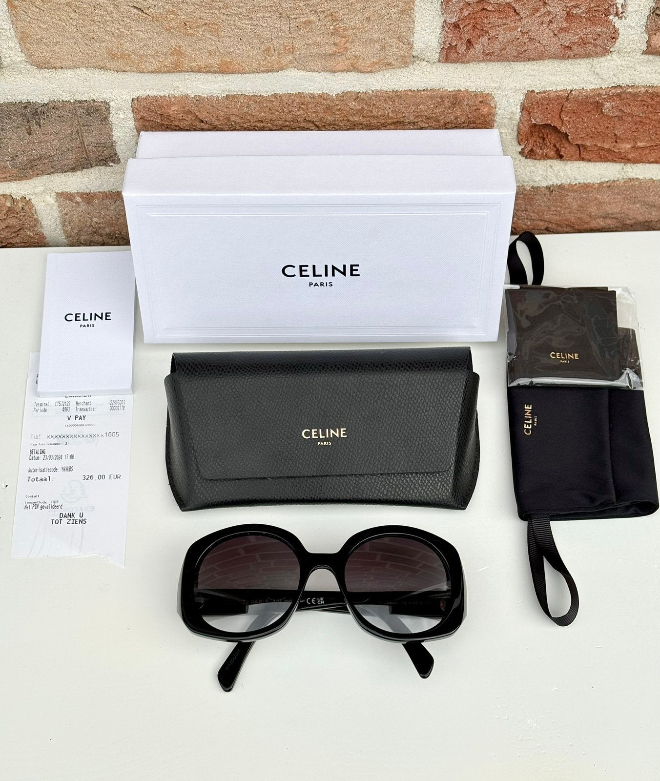 Céline zonnebril dames nieuw, Bijoux, Sacs & Beauté, Neuf, Autres marques, Enlèvement ou Envoi, Lunettes de soleil