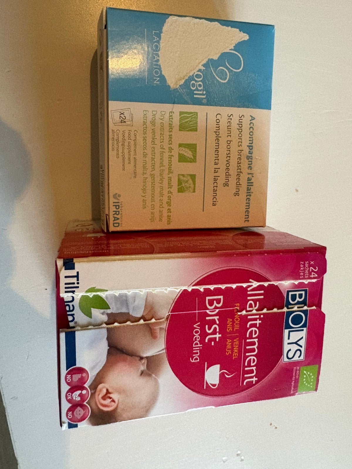 Soutien à l'allaitement, Enlèvement, Comme neuf