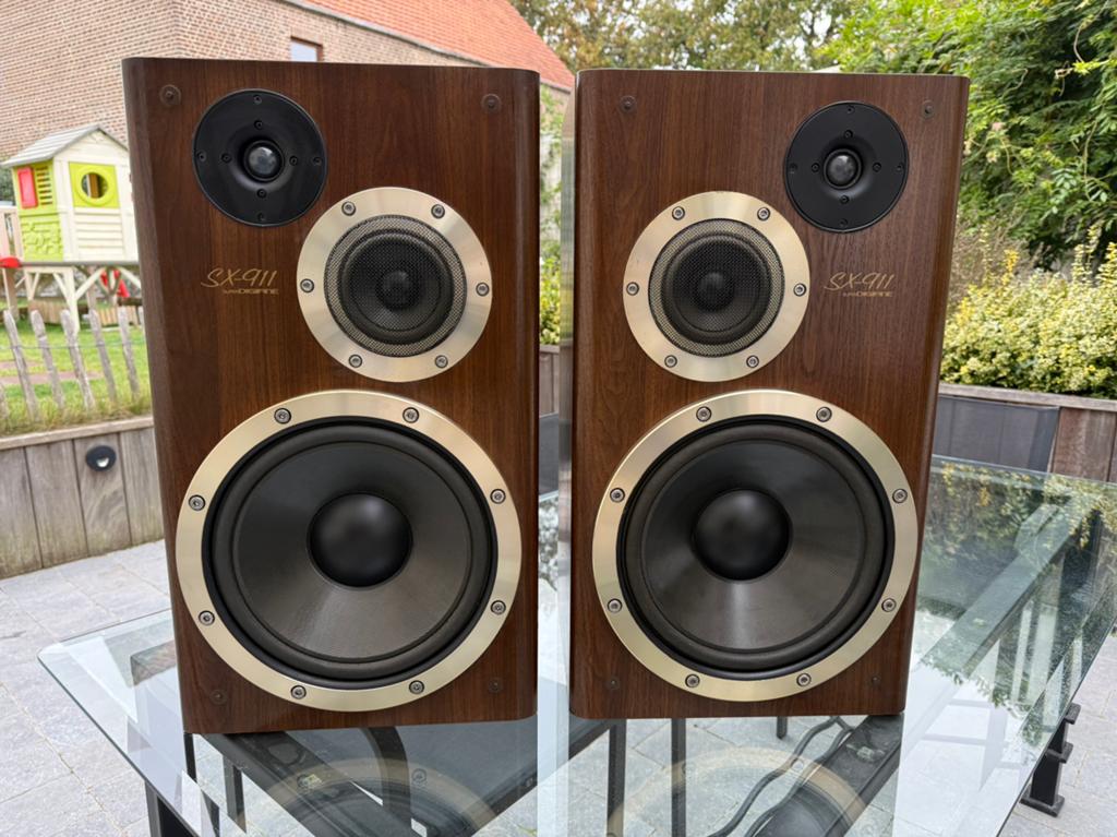 JVC SX911, Audio, Tv en Foto, Luidsprekerboxen, Ophalen, Gebruikt, Front, Rear of Stereo speakers, JVC