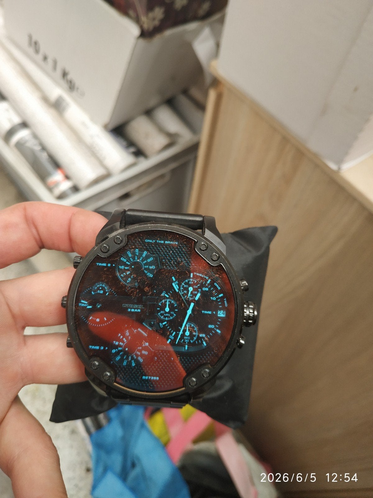 Nieuw horloge van Diesel, Overige materialen, Polshorloge, Overige materialen, Nieuw