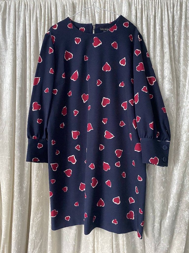 robe  Tara Jarmon t-42, Ophalen, Blauw, Tara Jarmon, Maat 42/44 (L)