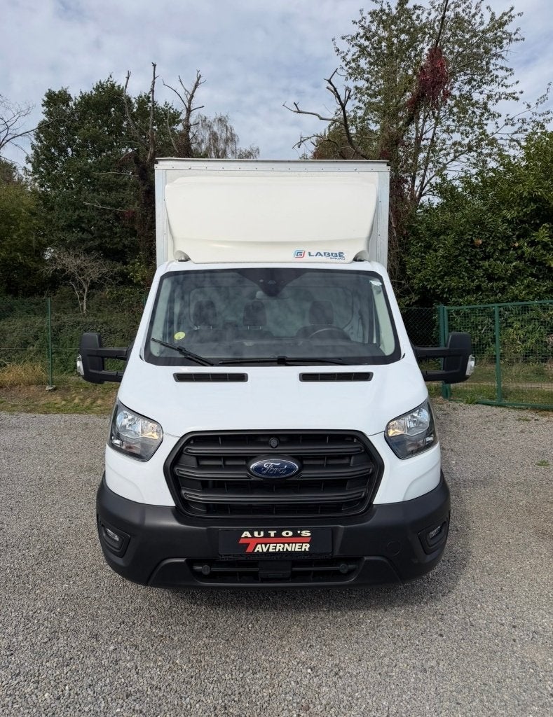 Ford Transit 2.0 // Meubelbak // Laadbrug // Cruise Control, Auto's, Stof, 1995 cc, USB, Wit