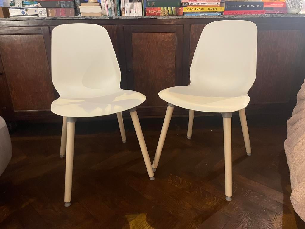 Leifarne Ikea wit 2 stuks, Ophalen, Zo goed als nieuw, Wit, Twee