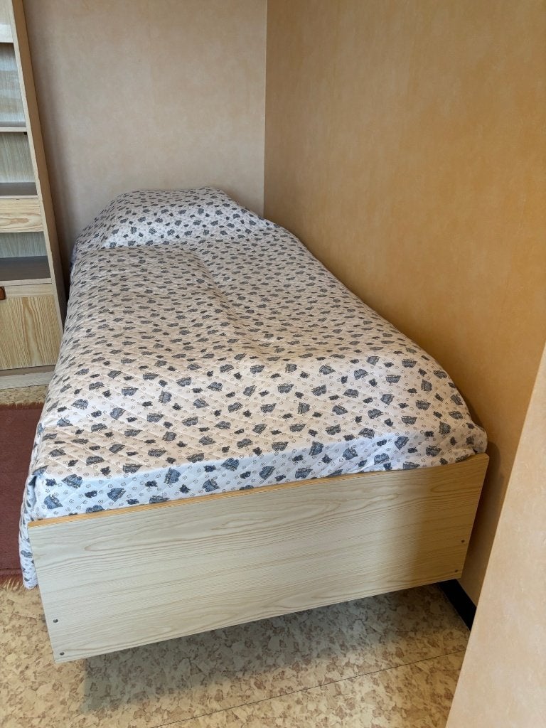 slaapkamer 1 persoon, Huis en Inrichting, Slaapkamer | Complete slaapkamers, Ophalen, Gebruikt, Eenpersoons
