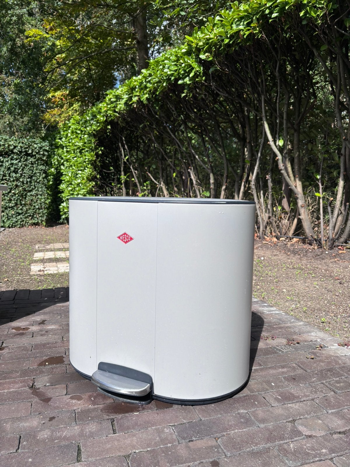 Wesco Big Double Boy afvalemmer, Maison & Meubles, Accessoires pour la Maison | Poubelles, À pédale, Comme neuf, 40 litres ou plus
