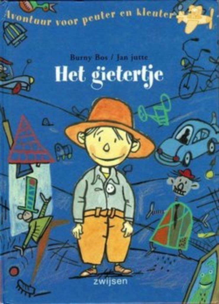 Het gietertje - Burny Bos - Illustraties: Jan Jutte, Ophalen of Verzenden, Zo goed als nieuw, Burny Bos, Jongen of Meisje