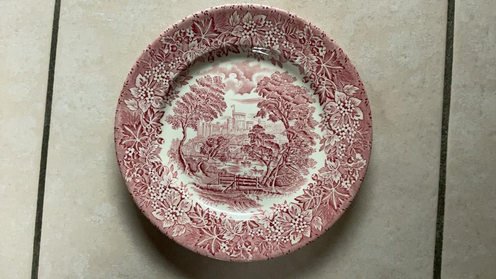 Englisch ironstone tableware. Vintage dinerbord, Enlèvement