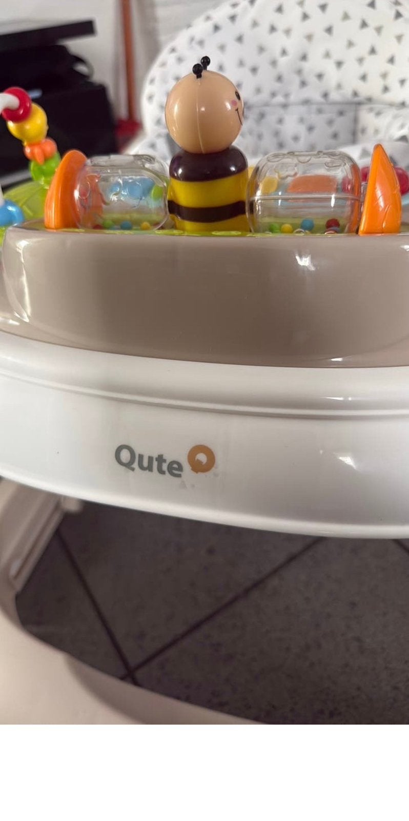 Qute Babywalker / Loopstoel, Kinderen en Baby's, Speelgoed | Buiten | Voertuigen en Loopfietsen, Ophalen, Nieuw