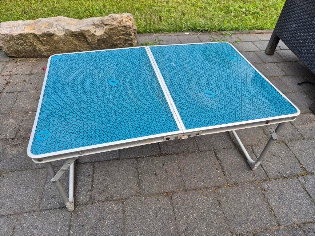Mini camping tafel 60x40x30cm, Caravanes & Camping, Meubles de camping, Enlèvement, Utilisé, Table de camping