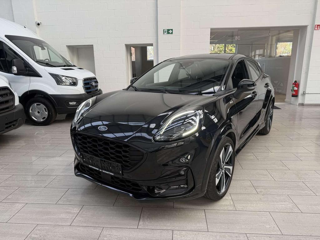 Ford Puma Ecoboost mHEV ST-Line X (bj 2021), Auto's, 114 kW, Zwart, Zwart, 155 pk