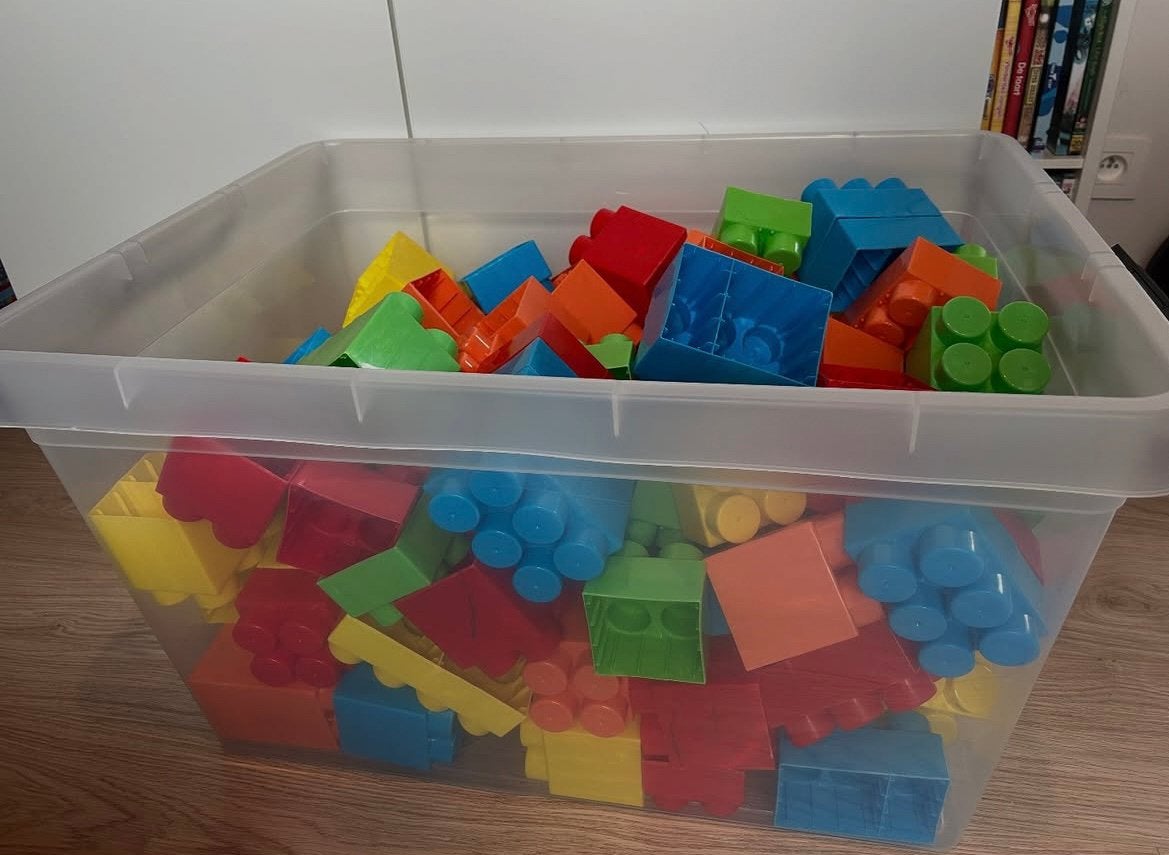 XL-blokken, Kinderen en Baby's, Ophalen, Zo goed als nieuw