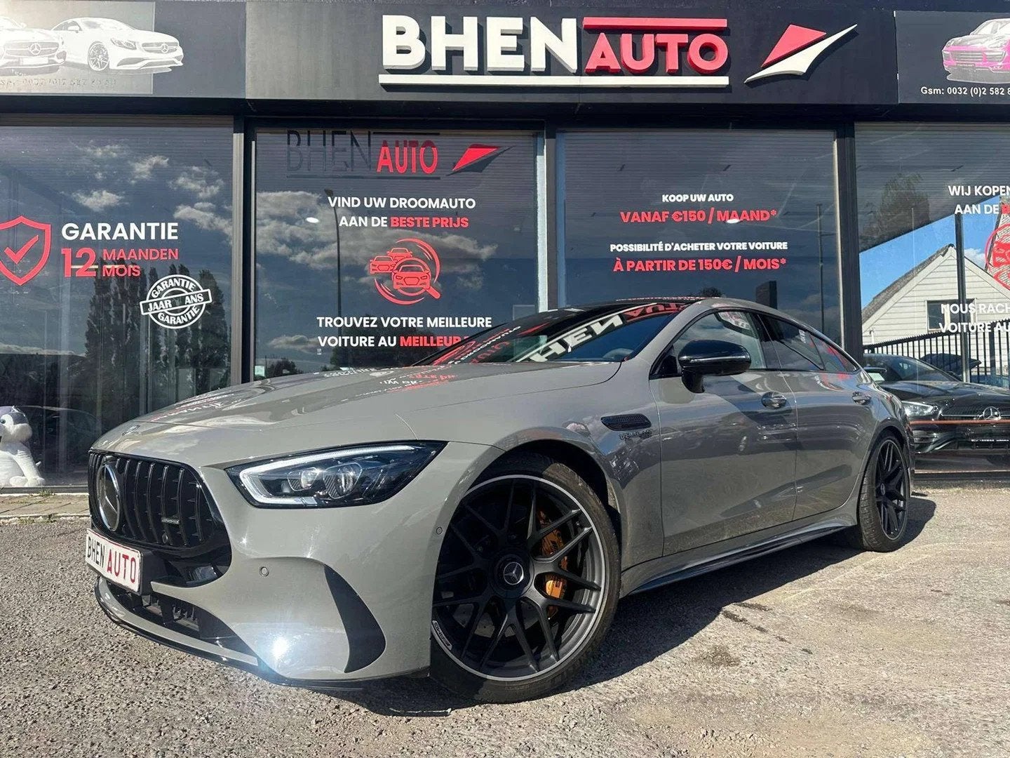 Mercedes-Benz AMG GT 63 S 4-Matic FULL OPTION / TOIT PANO /, Autos, Cuir, Argent ou Gris, Achat, 470 kW