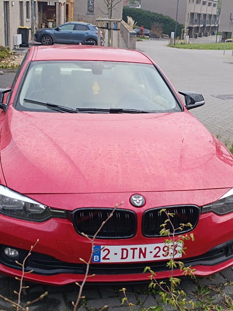 Bmw f30 320d, Auto's, BMW, Particulier, 3 Reeks, Diesel, Euro 6, Berline, Handgeschakeld, Rood, Beige, Leder, Achterwielaandrijving