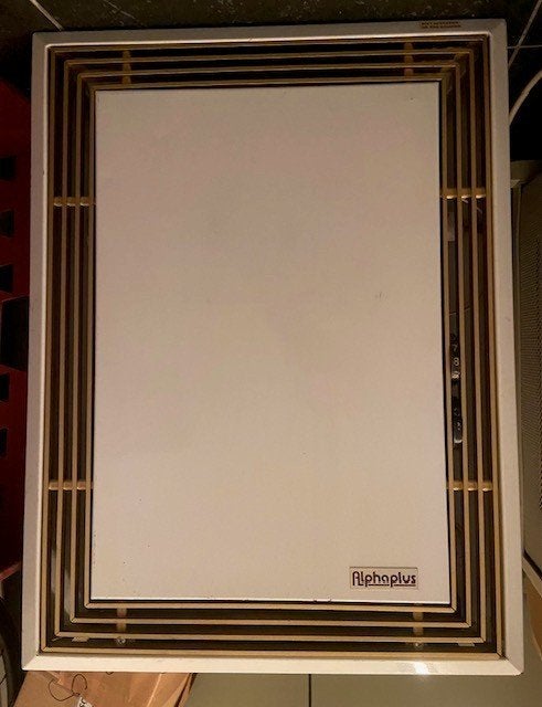 Verwarming elektrisch alphaplus LSB 30, 30 tot 80 cm, Gebruikt, Minder dan 60 cm, 800 watt of meer