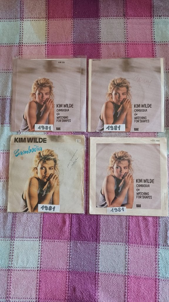 Vinyl singles Kim Wilde, Cd's en Dvd's, Ophalen of Verzenden, Gebruikt