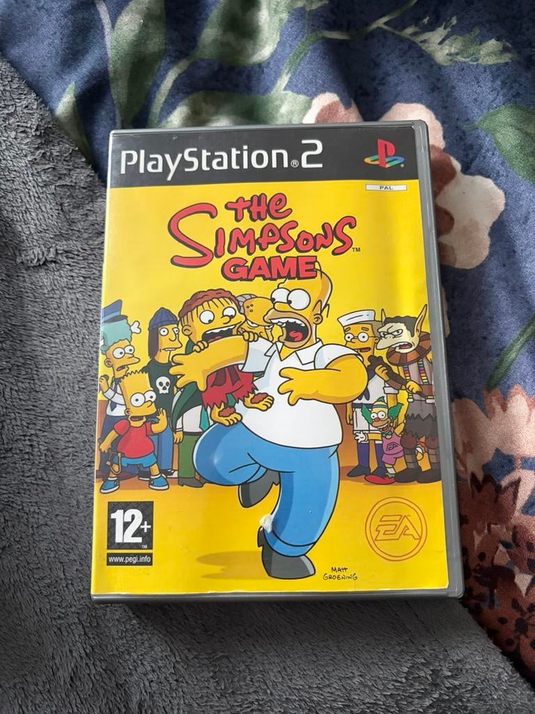 The simpsons game ps2, Games en Spelcomputers, Ophalen of Verzenden, Gebruikt