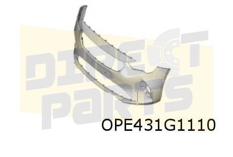 Opel Corsa F (9/19-) voorbumper (bij PDC) (te spuiten) Origi, Auto-onderdelen, -, -, Opel, Nieuw
