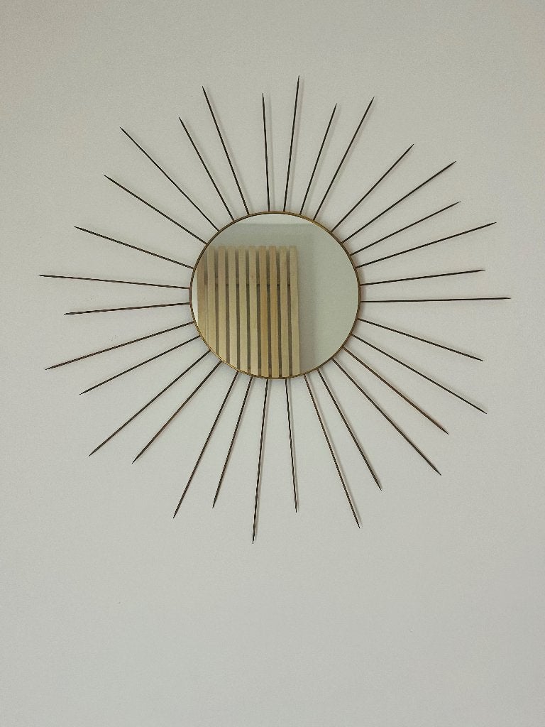 Miroir Soleil, Maison & Meubles, Enlèvement, Comme neuf