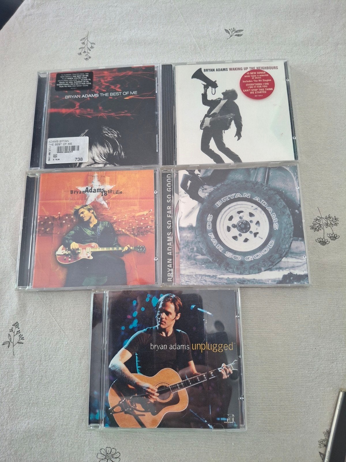 Cds bryan adams  1.5 euro per cd, Ophalen of Verzenden