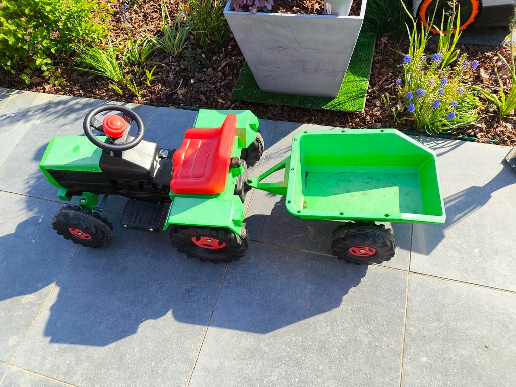 Tracteur électrique pour enfant, Enlèvement