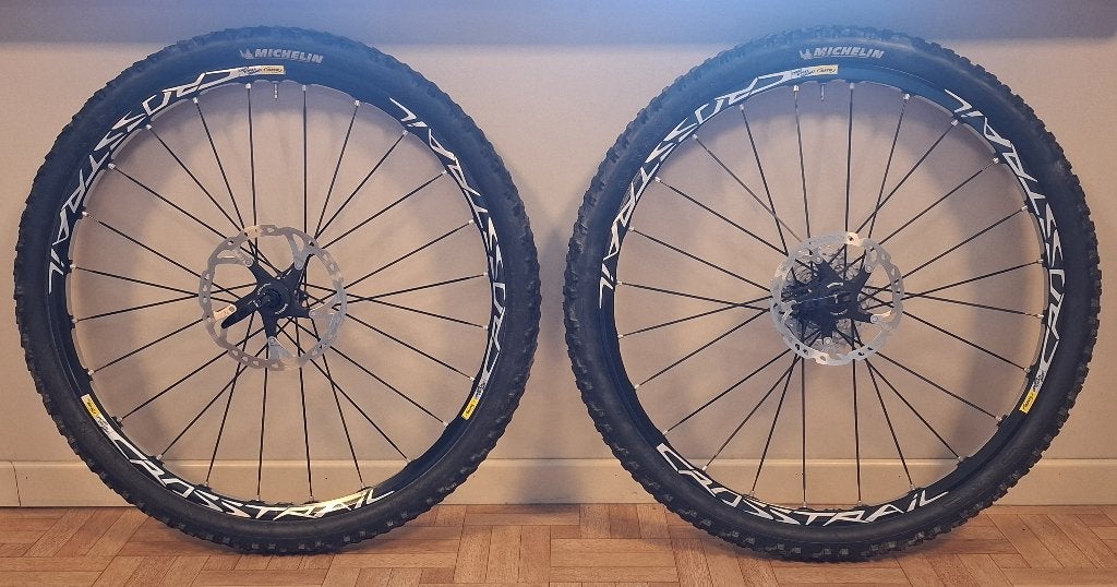SET MAVIC CROSSTRAIL 26" wielen, Wiel, Gebruikt, MAVIC CROSSTRAIL, Ophalen of Verzenden