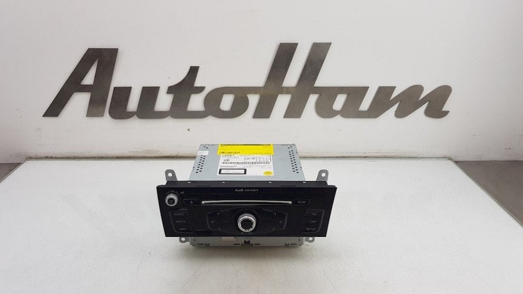 RADIO A4 Quattro (B8) (|8R2035186A|8T2057186AX|8R2057186A|), Gebruikt, Audi