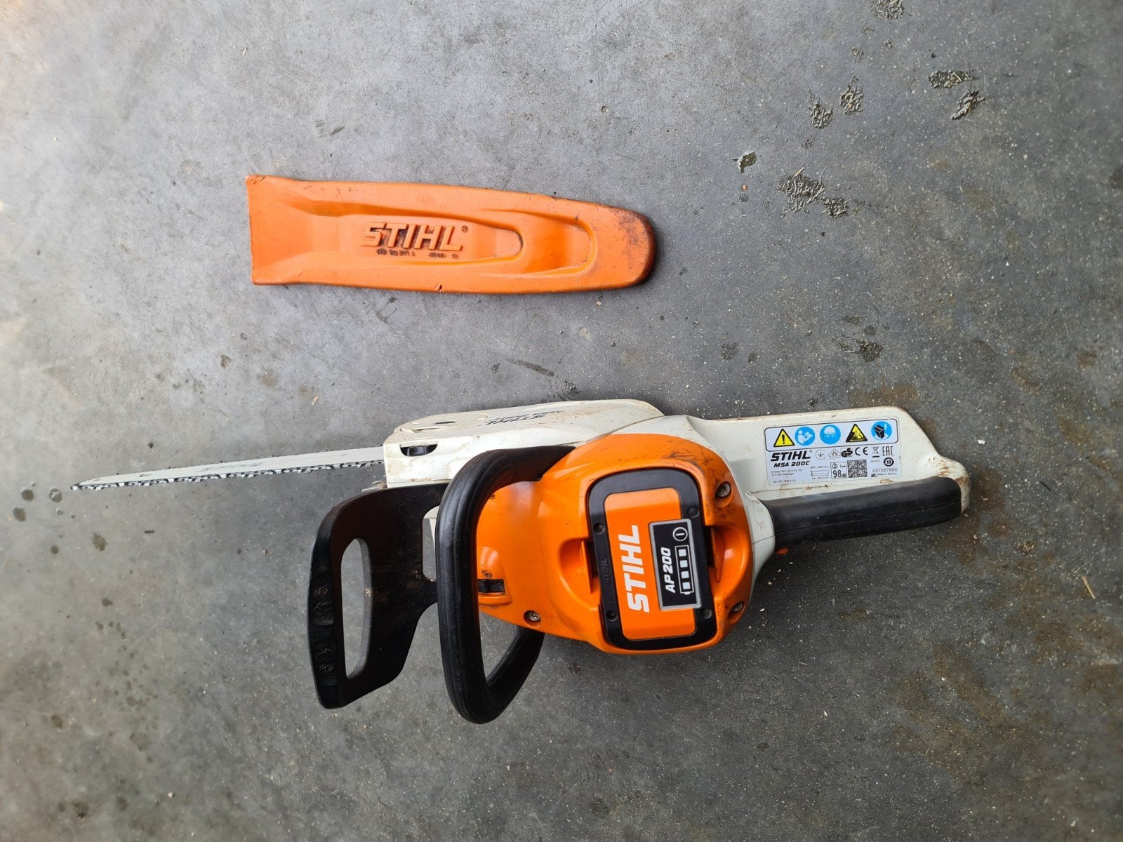 stihl accu kettingzaag machine, Ophalen of Verzenden