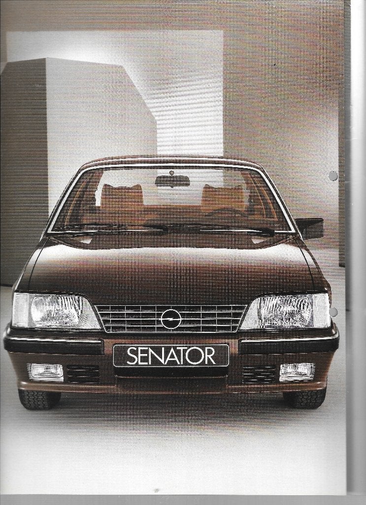 OPEL SENATOR  1984, Enlèvement ou Envoi, Utilisé, Opel