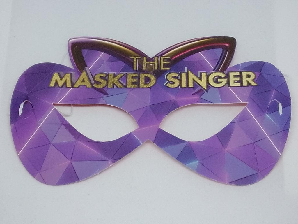 Masker The Masked Singer Delhaize 2024 – Paars Feestmasker, Verzamelen, Supermarktacties, Overige supermarkten, Ophalen of Verzenden