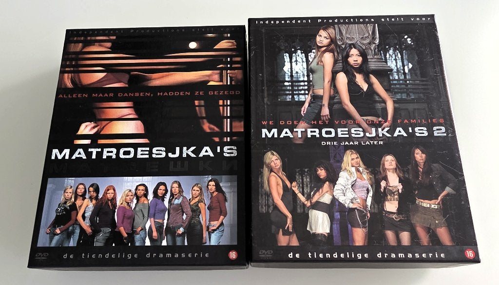 Complete TV reeks Matroesjka 's (2 dvd boxen ), Cd's en Dvd's, Ophalen of Verzenden, Complete serie