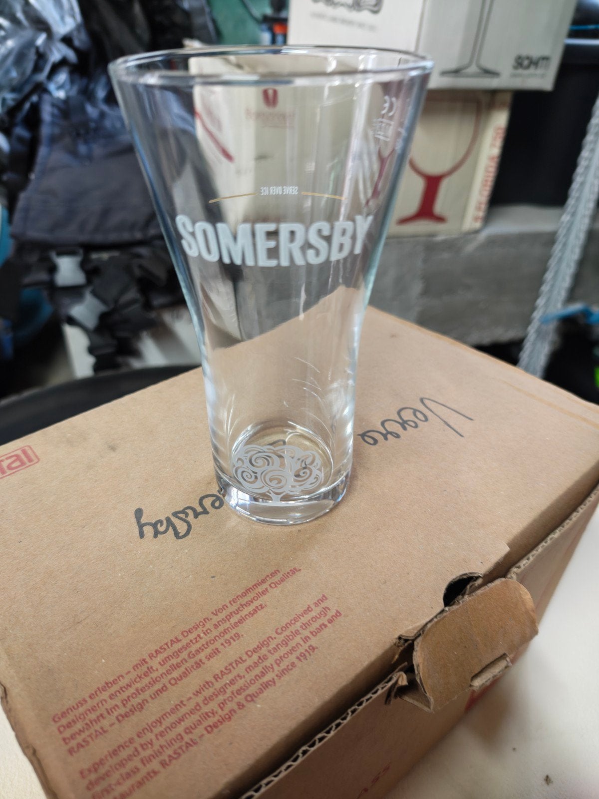 verre somersby, Collections, Enlèvement