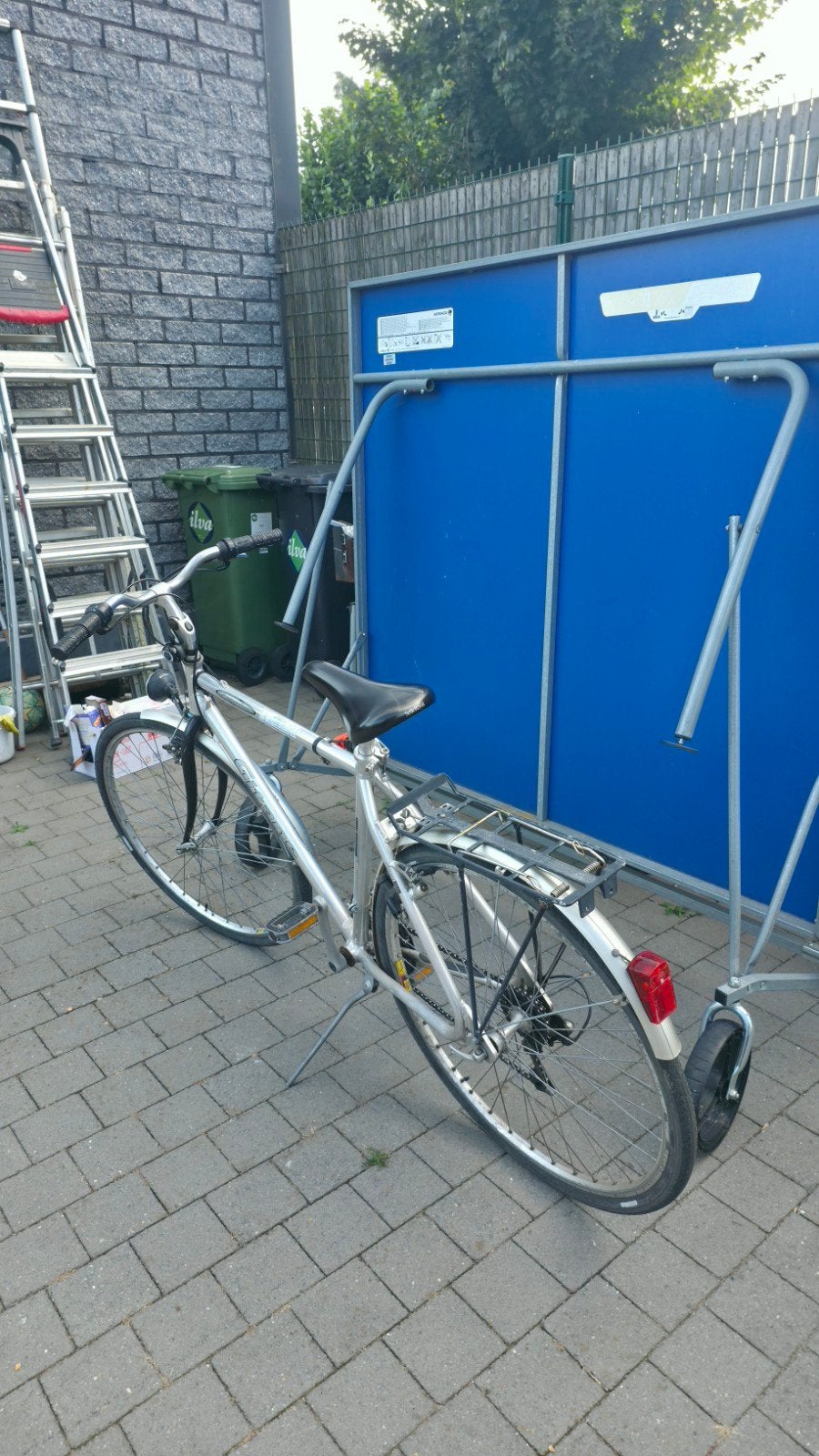 fiets, Ophalen