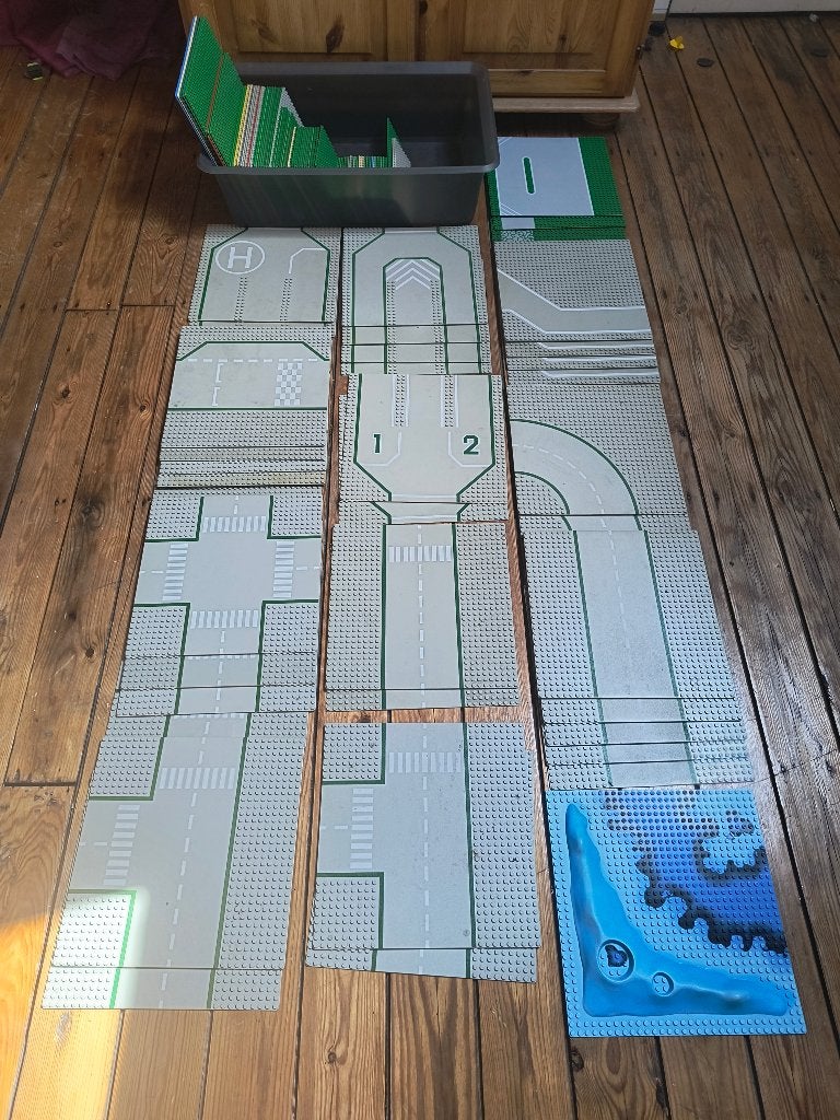 Plaques de construction et plaques routières Lego Lot, Enfants & Bébés, Jouets | Duplo & Lego, Enlèvement ou Envoi, Utilisé, Plaque de base