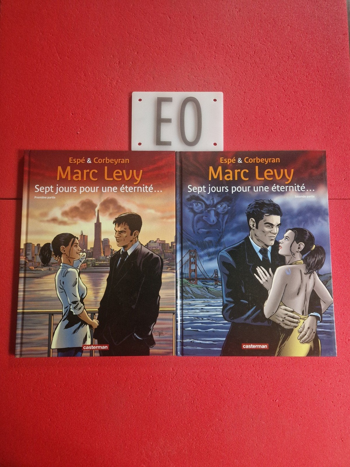 lot de 2 bd sept jours pour une éternité 1 et 2,EO, Enlèvement ou Envoi