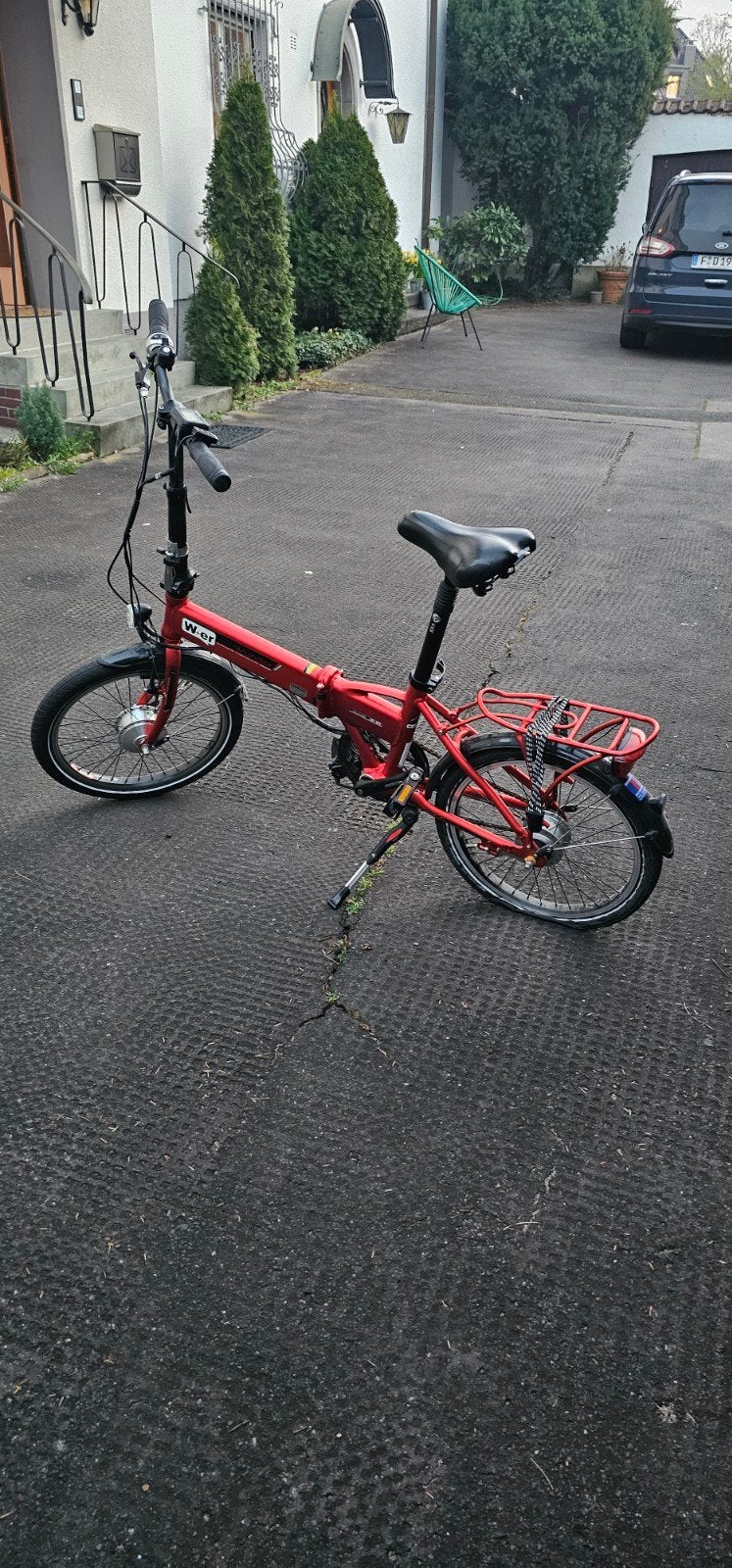 Elektrische plooifiets, Overige merken, Gebruikt, 16 tot 18 inch, Ophalen of Verzenden