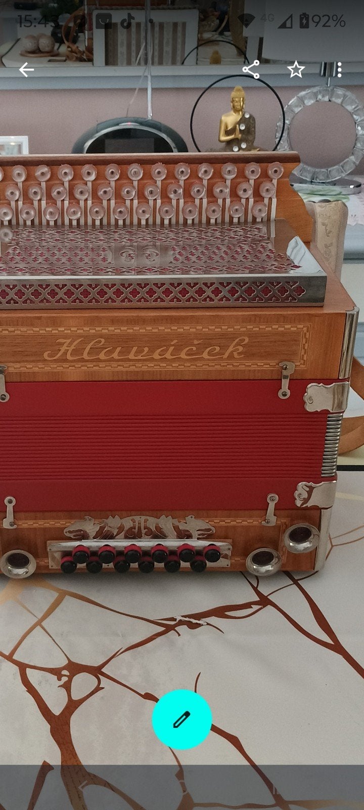 Halvacek Steierische accordeon, Muziek en Instrumenten, Accordeons, Ophalen