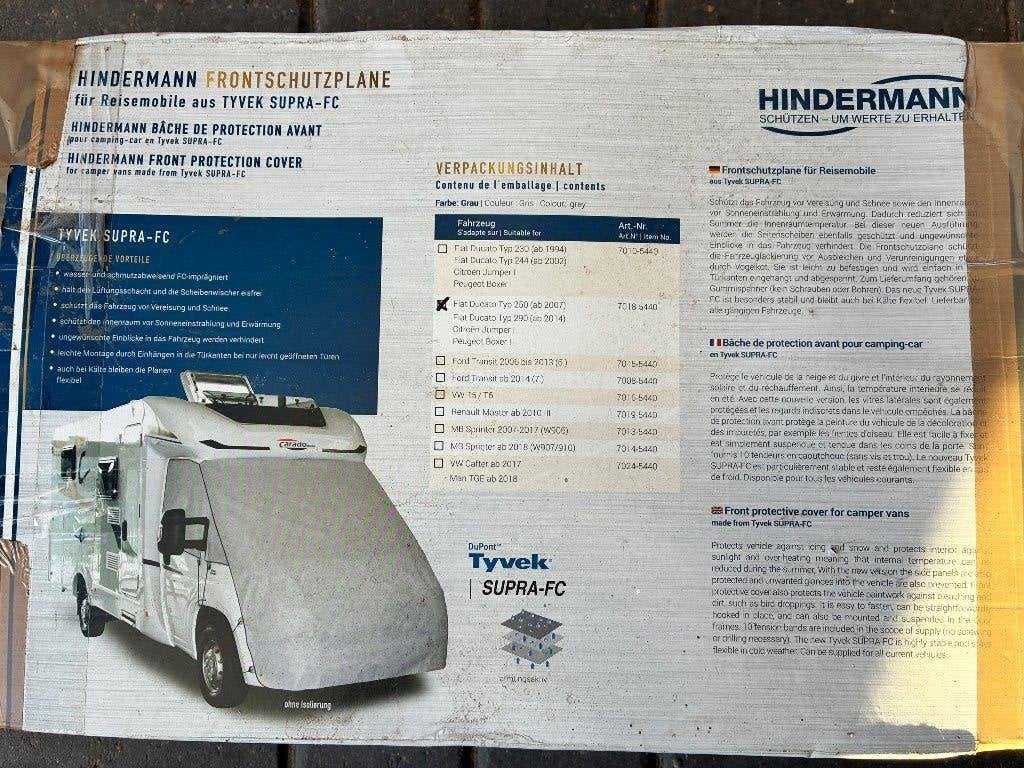 Cabinecover Hindermann, Ophalen, Nieuw